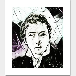 Heinrich Heine Black And White Portrait | Heinrich Heine Artwork 3 Posters and Art